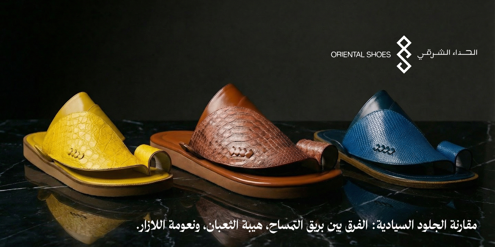 أنواع الجلود الطبيعية للأحذية